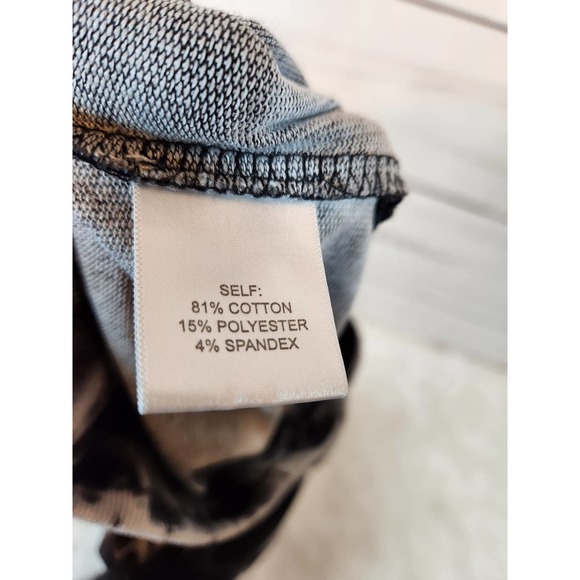 Jane & Delancey‎ Women's Black White Tie Dye High Rise Joggers Pants Size XS - Picture 4 of 7